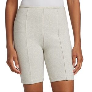 Alexander Wang Heather Grey Fitted Shorts